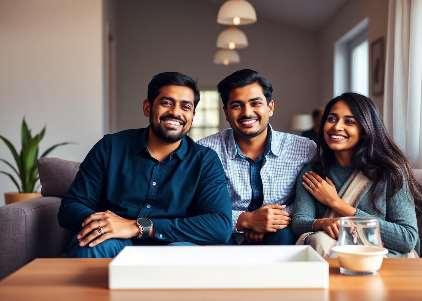 Indian family protected by insurance